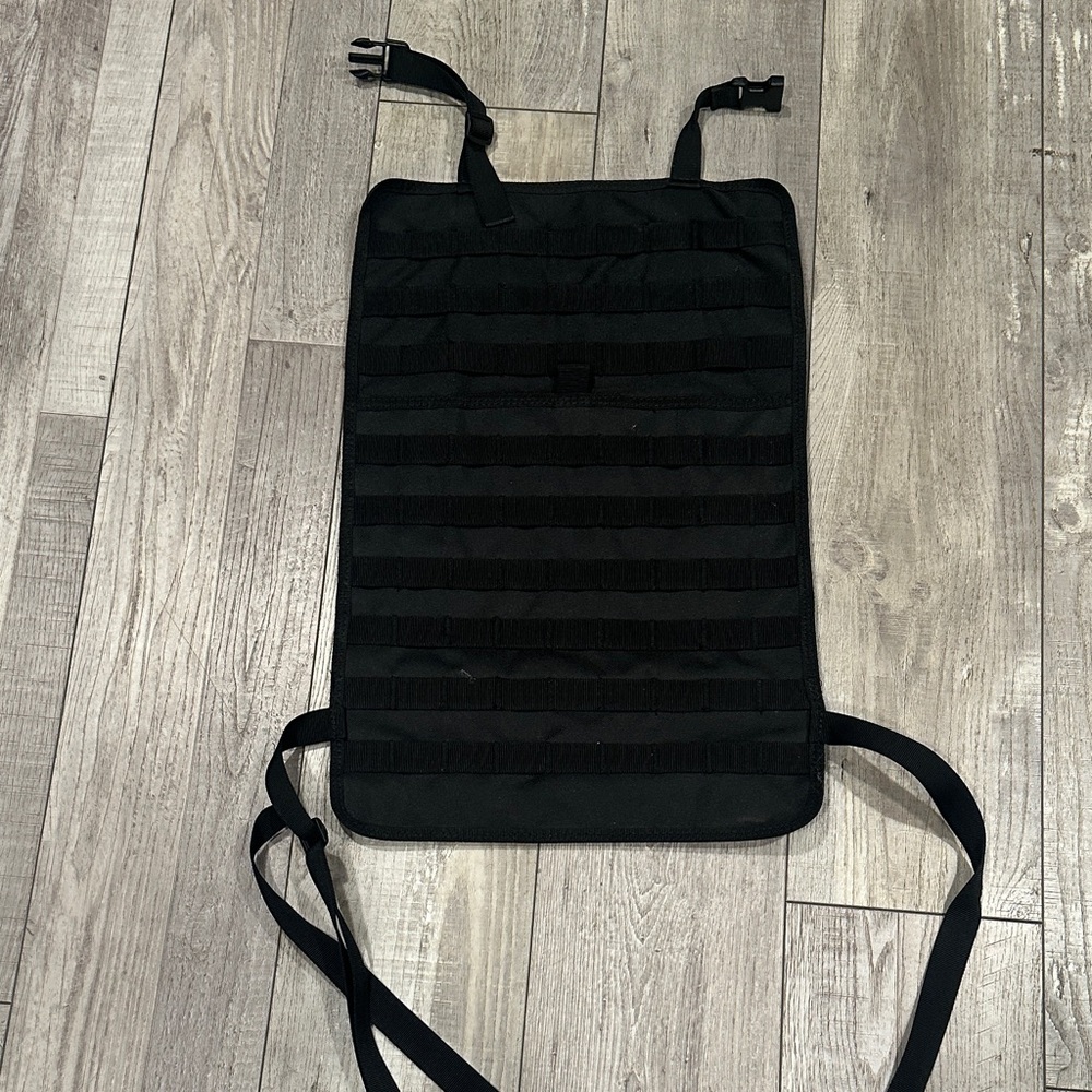 Black Tactical Vehicle Organizer